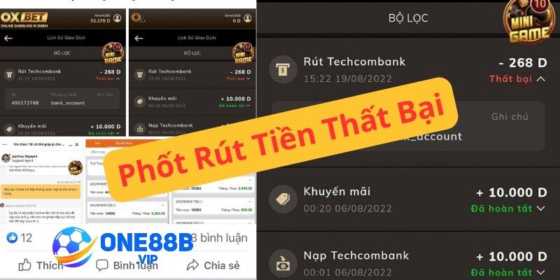 Oxbet lừa đảo khóa tài khoản người chơi không hoàn trả tiền cược