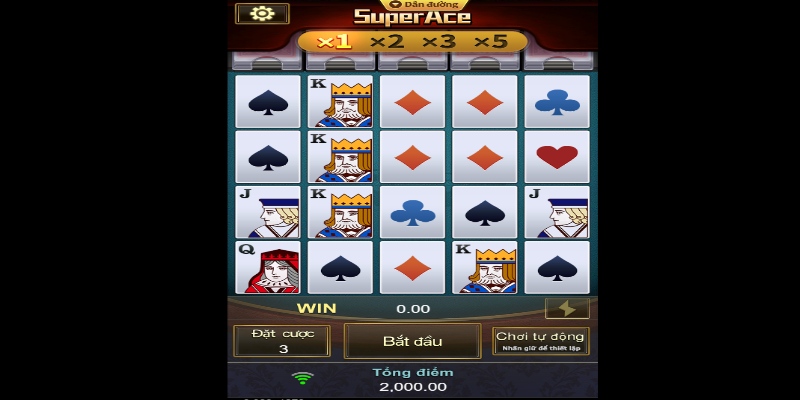 Cách vận hành, quay thưởng của Siêu Cấp Ace