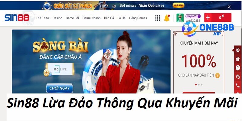 Nhấp vào khuyến mãi người chơi bị tự động nhập tiền cược