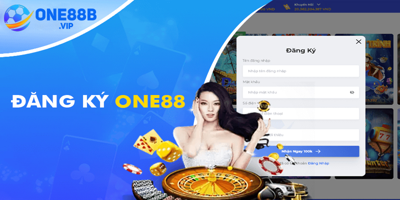 Hướng dẫn đăng ký One88