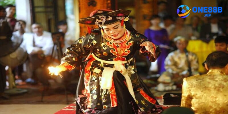 Áp dụng hầu đồng để xin được con đề may mắn cho hôm nay