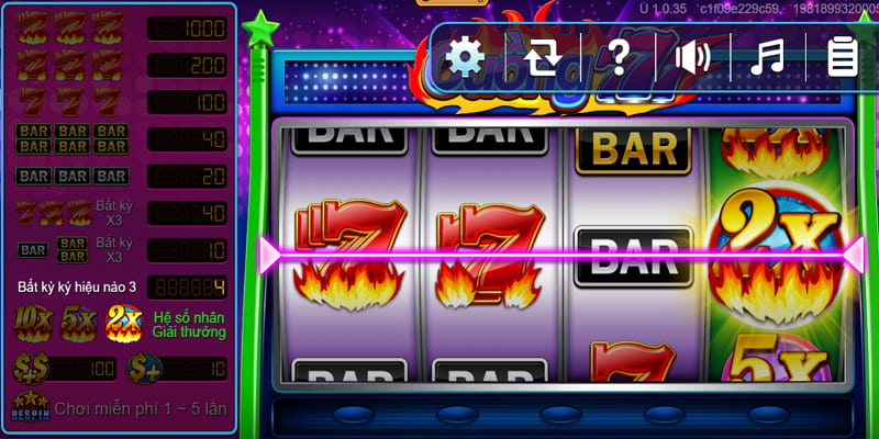 Luật chơi Cuồng 777 dễ hiểu cho mọi thành viên tham gia